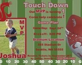 Washington State Football Baby Shower /Birthday Invite