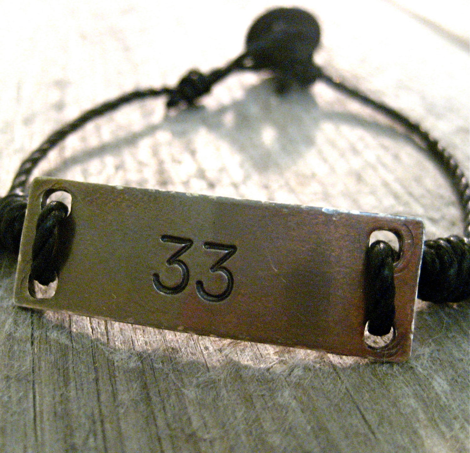 Rustic Man Bracelet- Personalized -Gifts Under 50