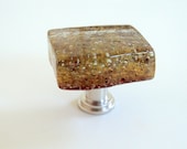 Fused Glass Cabinet Dresser Knob Drawer Pull Hardware