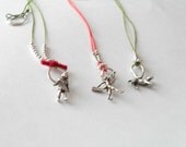 Sterling silver  - Pendants-Long minimal -figure