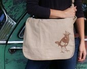Bronze Birdy Paratrooper Style Messenger Bag
