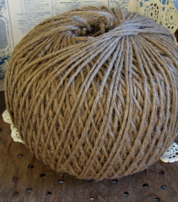 giant ball of vintage jute 1970's huge