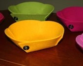 Petite Felt Bowl in Virgin Merino Wool Felt