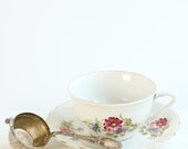 Pretty French Vintage Silver Tea Infuser or Maker