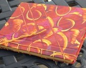 Hard Bound Japanese Stab Binding Journal with Paste Paper