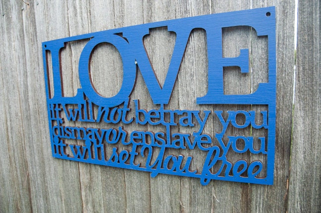 Love Will Set You Free (Mumford & Sons, valentine)