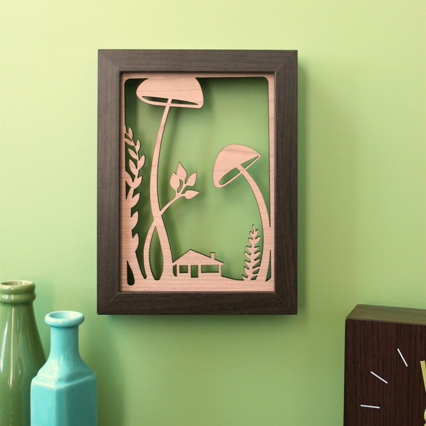 The Forest Floor - Wood Wall Art 5x7