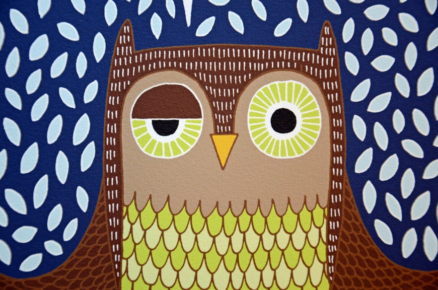 Hoot Owl - Giclee Print