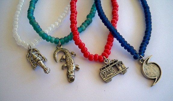Louisiana Stretch Charm Bracelet- Pick Your Style