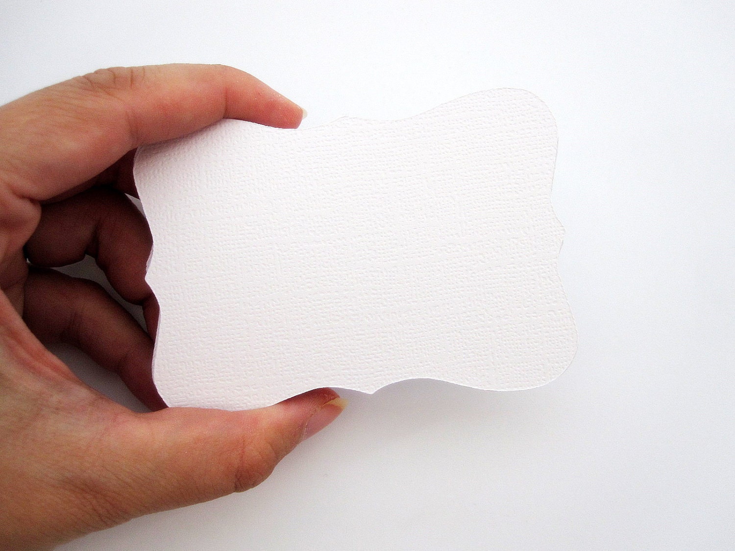 48 Wedding Bracket cards in White Cardstock (3.5 x 2.5 inches) die cuts