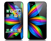 Apple iPhone 4 4S Decal Skin - Flower Glow