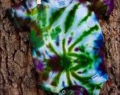 VINE - Tie Dye Organic Cotton Onesie -  Newborn Size
