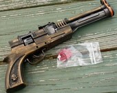 Steampunk Victorian TESLA  CAP Gun  VAMPIRE  killer