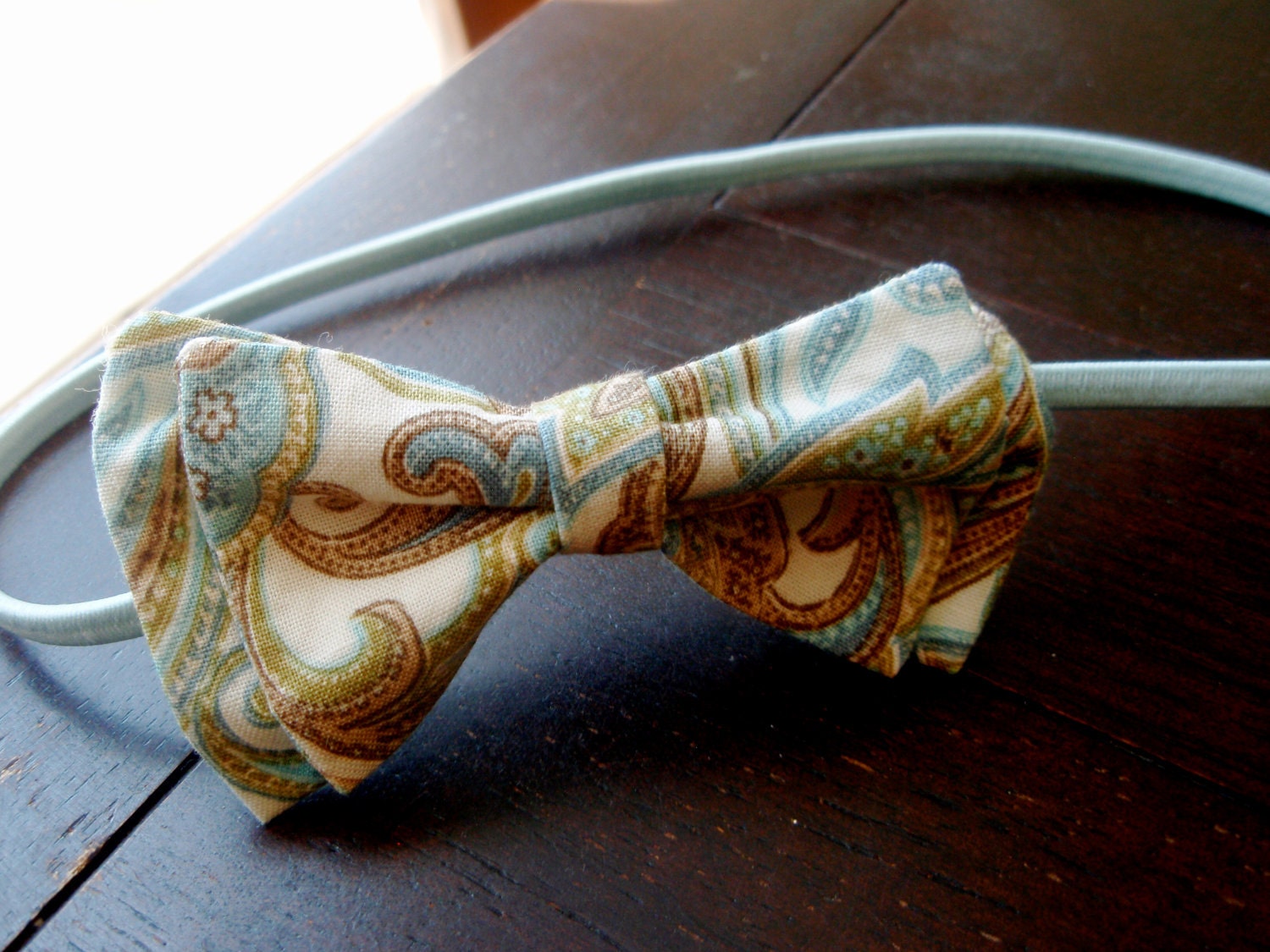 Custom Bow Tie Headband