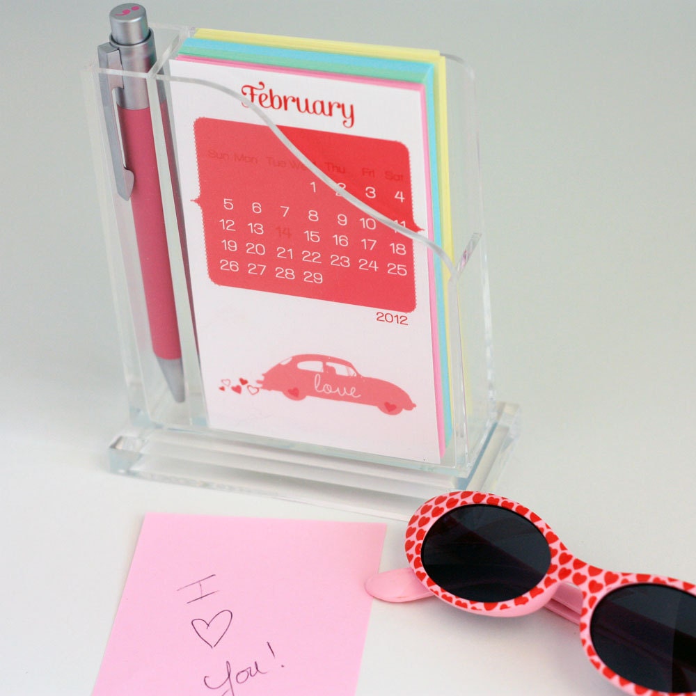2012 Calendar Memo Holder InkSpot Workshop Designs