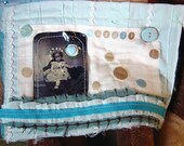 am i blue - original art quilt - published in Art Quilting Studio
