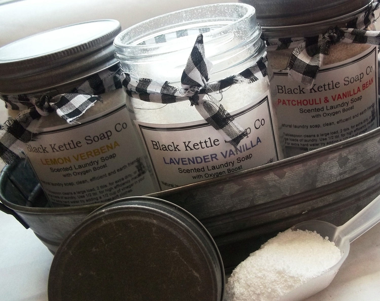 LAVENDER VANILLA Laundry Soap ... Black Kettle