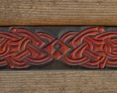 Viking Leather wristband Othila
