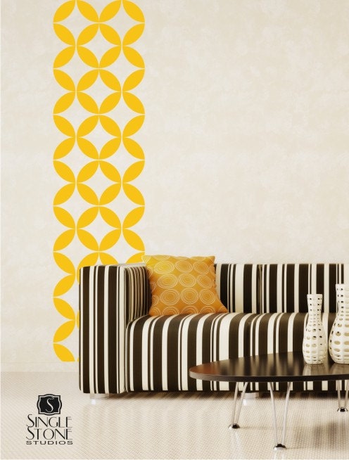 Wall Decals Cat's Eye Pattern - Vinyl Stickers Art