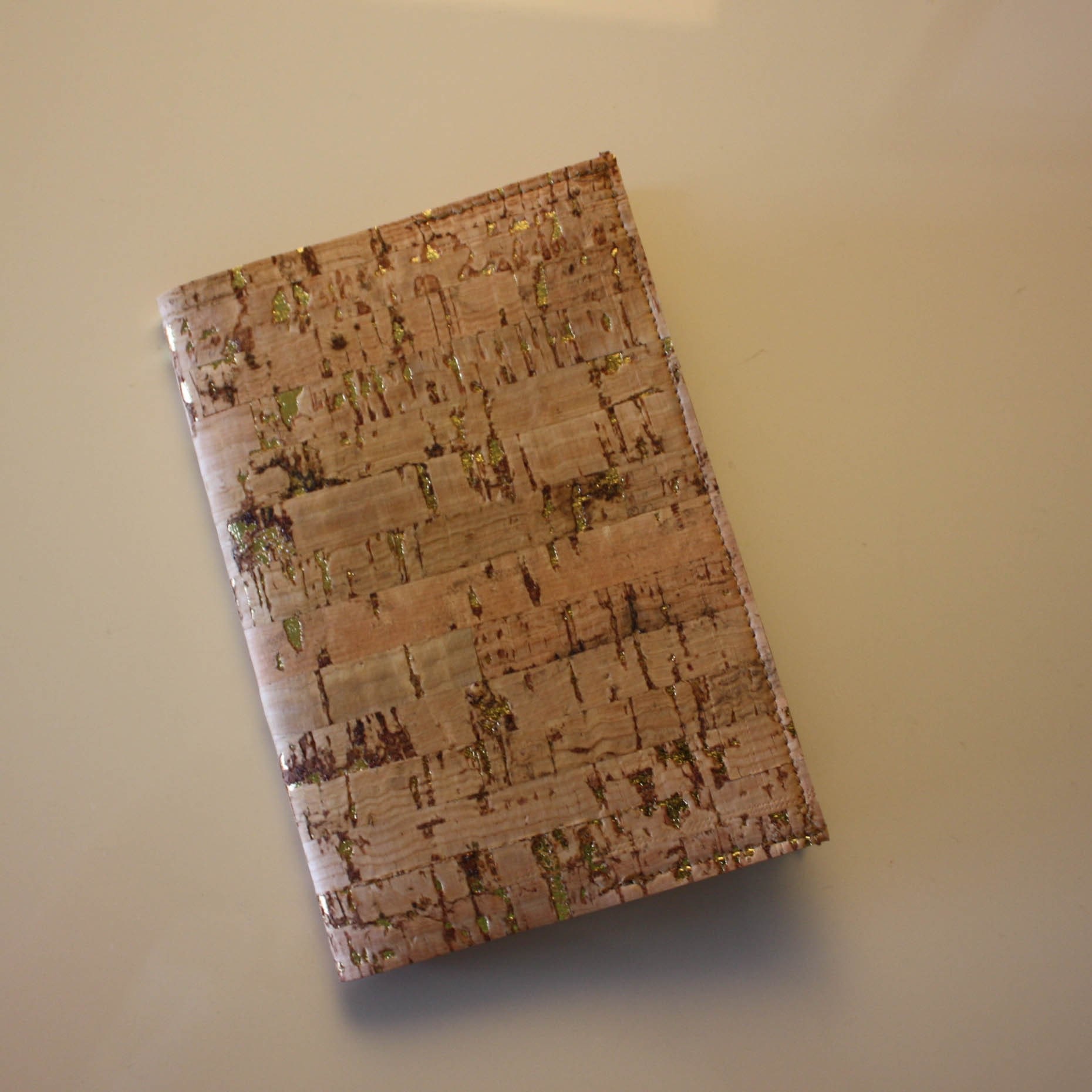 Metallic Cork Passport Sleeve