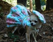 Pink Poinsettia Christmas - Fancy Dog Dress