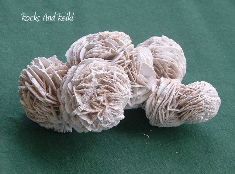 ANGELIC INSPIRATION - XL Selenite Desert Rose Cluster - Reiki Infused Crystal - Chakra Healer - A167