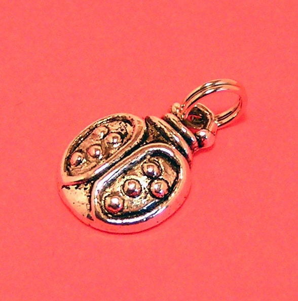 Ladybug Charm - Add to any collar