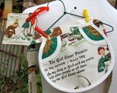 Girl Scout Apron - Little Girls and American Doll Eco Chic Everyday Aprons - Both for 19.50