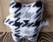 Ready to Ship - The Perfect Gentleman Kitty Baby - Houndstooth Catnip Toy