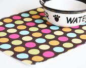 Pet Placemats - Ready to Go... Pet-Mats (Placemat for your Dog or Cat's Bowl) that are done and ready : Small Size