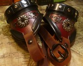 Steampunk burgundy goggles royal aristocrat- G003