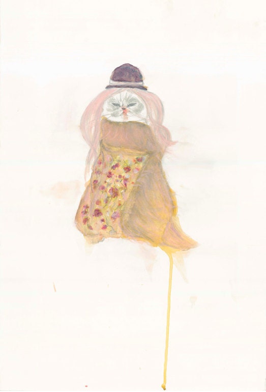 Winston, An 8" x 10" Print By: Allison Harvard