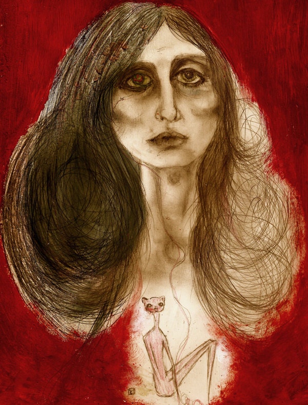 Tulip, An 11" x 14" Print By: Allison Harvard