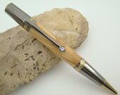 Handcrafted Mediterranian Olivewood Ballpoint Pen Free Shipping