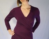Luscious Soft Wrap Blouse