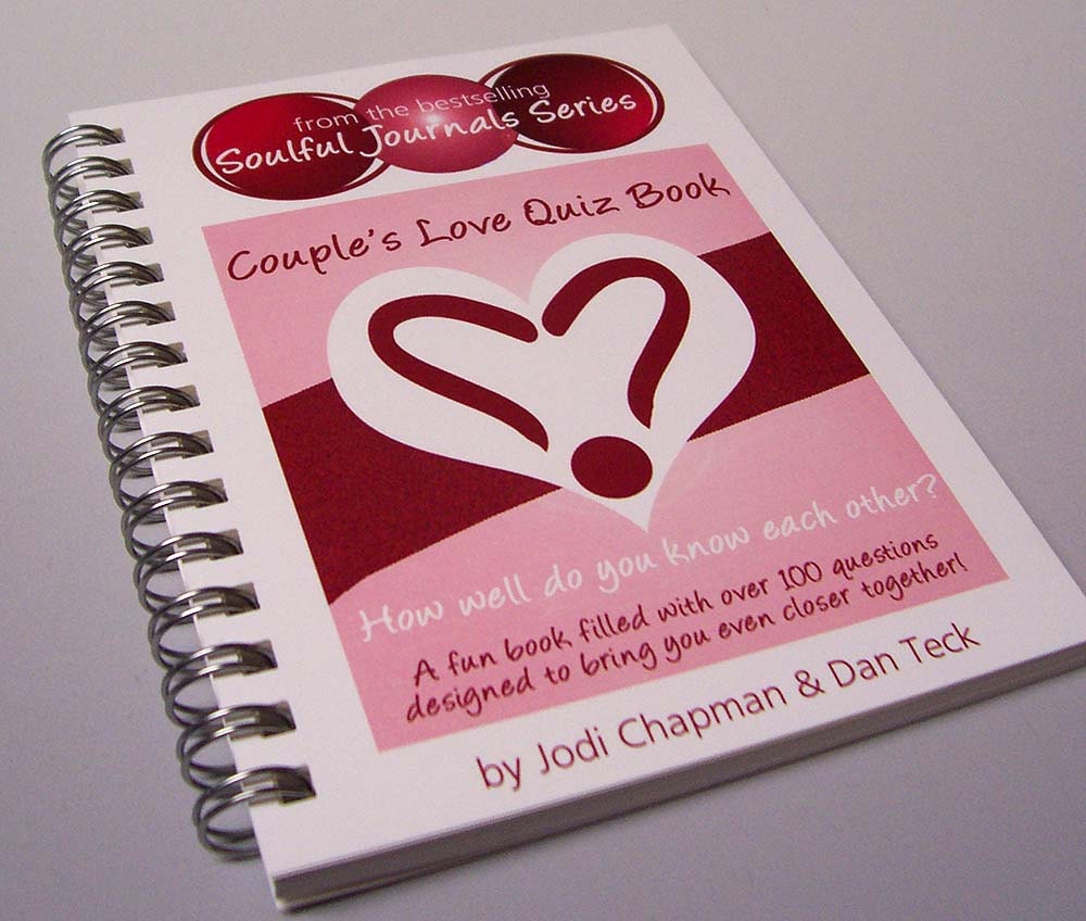 Couple's Love Quiz Book - 145 Fun Questions - Tons of Fun - Large Size