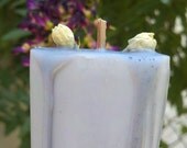 WITCH'S MOON artisan soy spell votive candle - eco friendly - powerful altar candle for spellwork, worship, and full moon