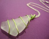 Wire Wrapped Seaglass