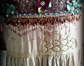 XXL Tribal Fusion Belly Dance Costume Professional Belt - Divine Garden