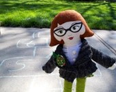 Personalized Cloth Doll, Handpainted Face, Made to Order