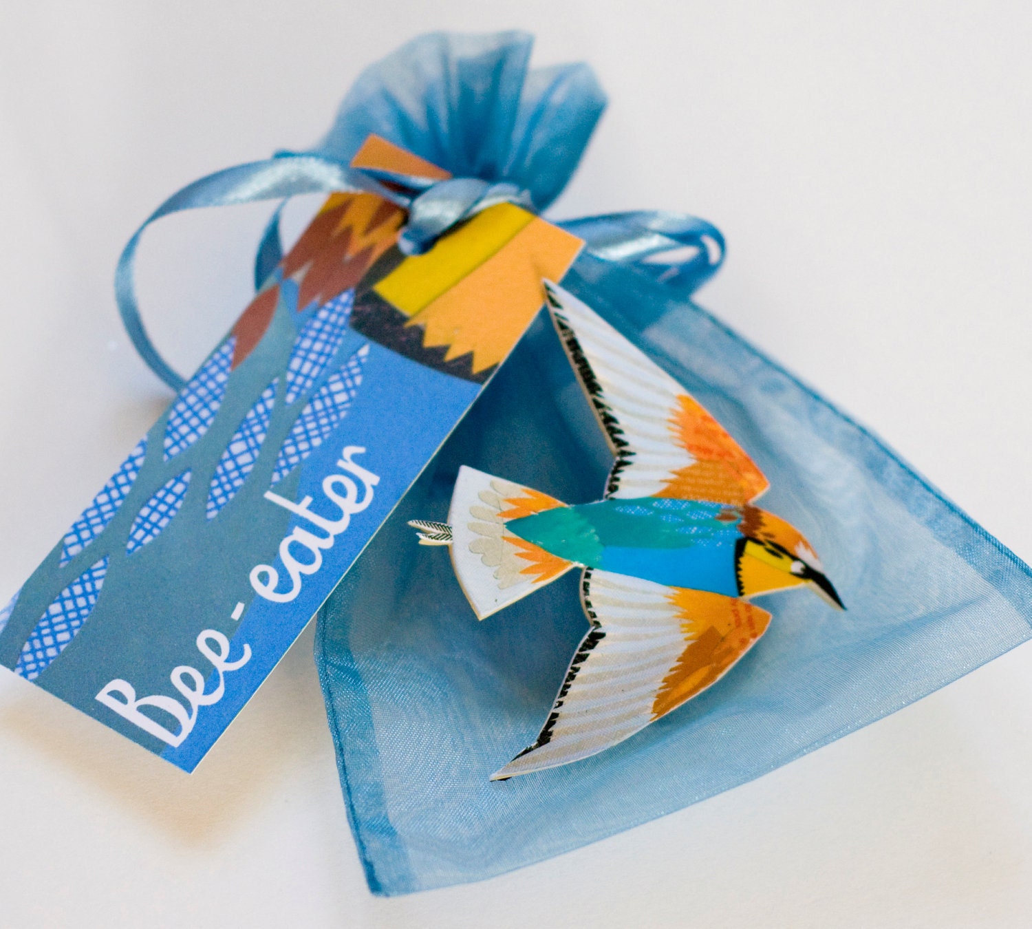 Bee-eater Bird Brooch