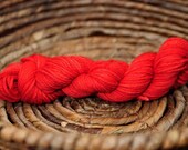 YarnLove MiniSkein in Tomato 1 oz 70 yards
