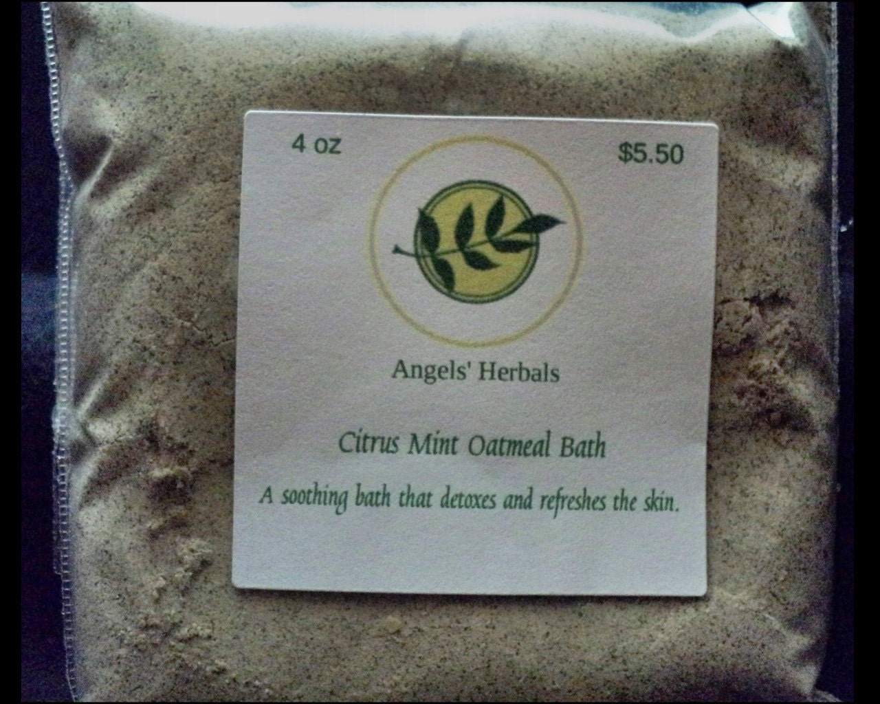 Citrus Mint Oatmeal Bath