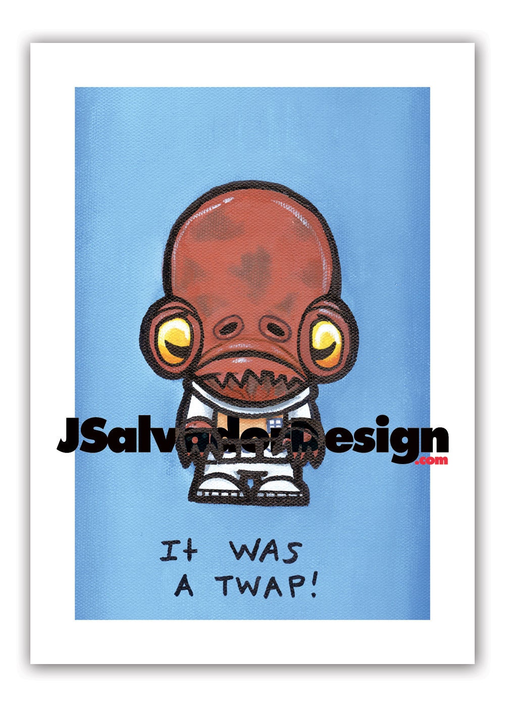 Super Emo Ackbee (Admiral Ackbar inspired)