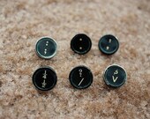 6 Misc Typewriter Keys