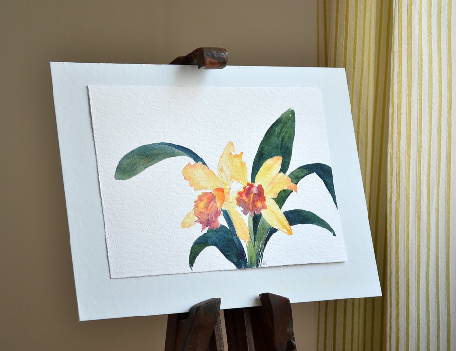 Original Watercolor Painting - Floral Beauty 3