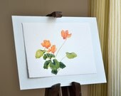 Original Watercolor Painting - Floral Beauty 5