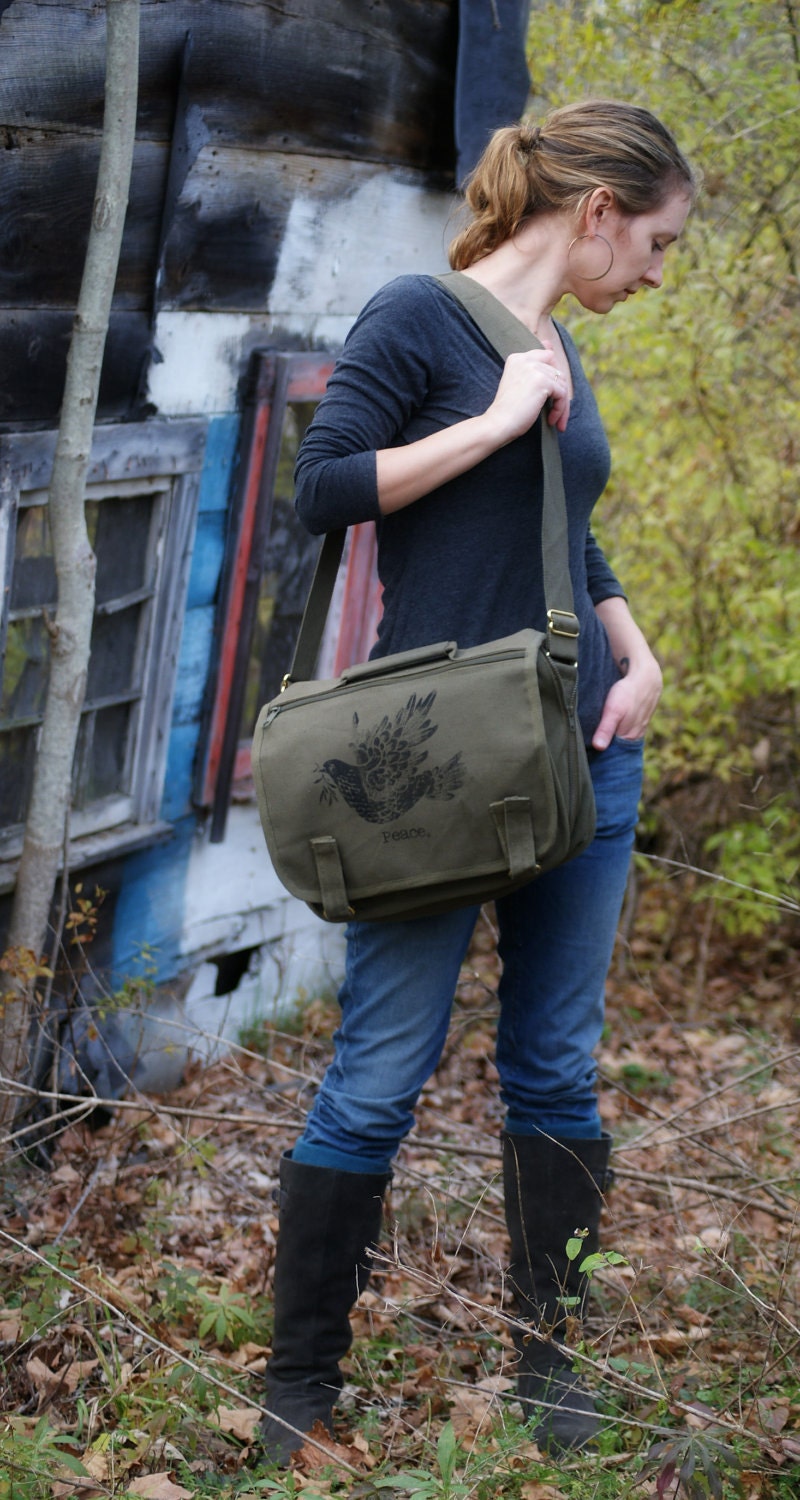 Peace Dove European School Bag