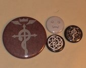Fullmetal Alchemist Button Set