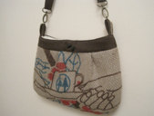 JAVABAGS Handcrafted, One-of-a-kind "Bramble Bag"